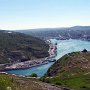 <p align=left>Vue de Saint-John's à partir de Signal Hill